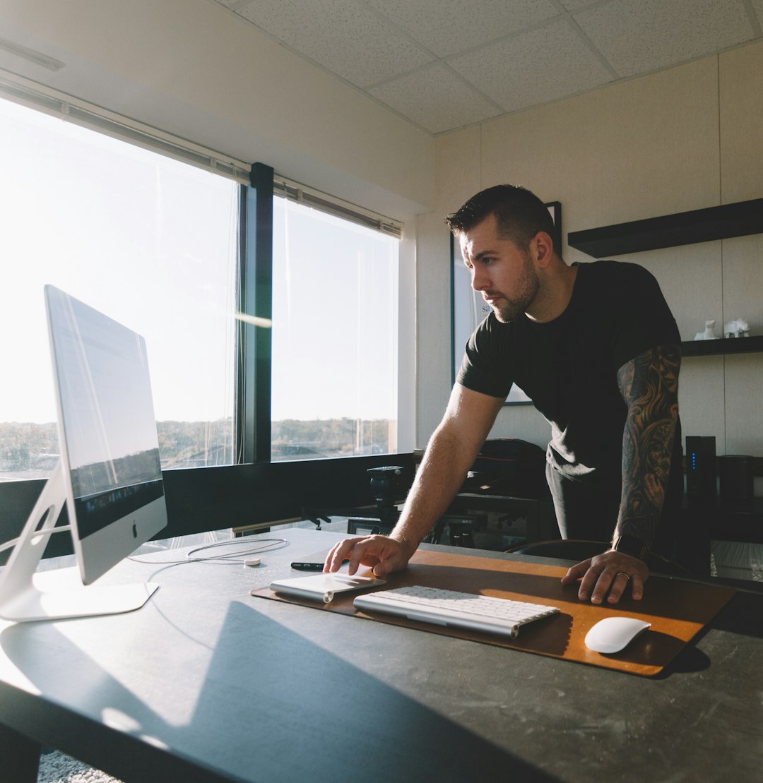 Business professional providing one-on-one guidance to a client